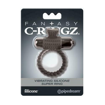 Anillo Vibrador De Silicona Negro