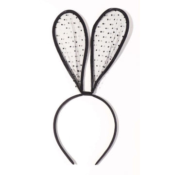 Diadema Con Orejas De Lunares