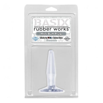 Basix Rubber Works Mini Butt Plug Cy
