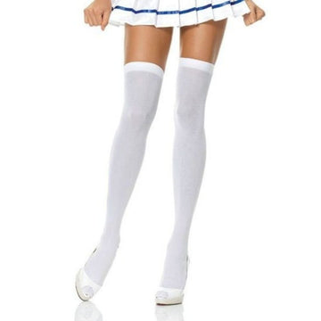 Opaque Thigh Highs One Size