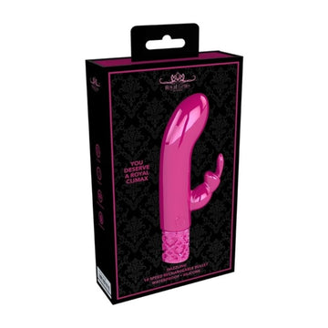 Mini Vibrador Con Estimulador De Clitoris Dazzling Recargable