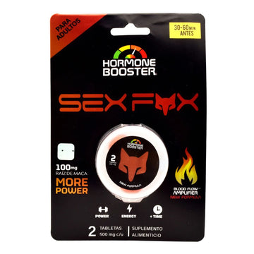 Vigorizante Masculino S.Fox Dos Capsulas