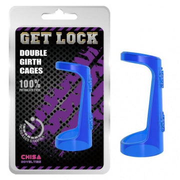 Double Girth Cages Blue