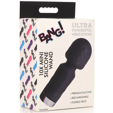 Mini Masajeador Recargable Bang! 10X Color Negro
