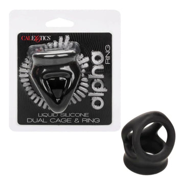 Alpha Liquid Silicone Dual Cage Ring