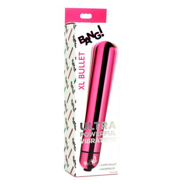 Bg Vibrating Metallic Xl Bullet Pink