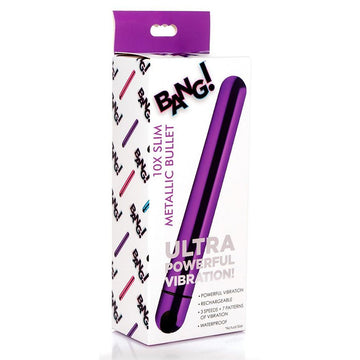 Bg 10X Slim Metalic Bullet Purple