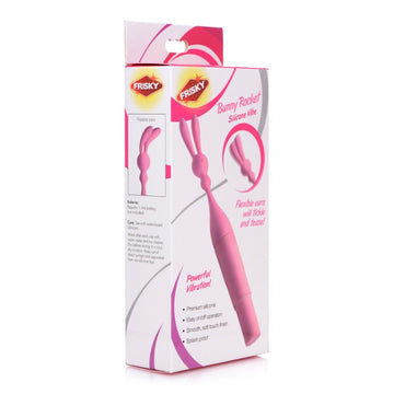 Estimulador Bunny Rocket De Silicone