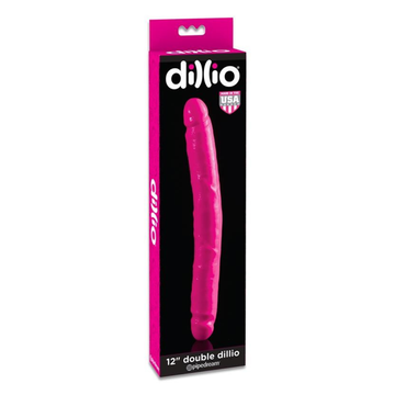 Dillio 12" Double Dong Pink