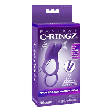 Fantasy C-Ringz Twin Teazer Rabbit Ring