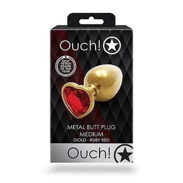 Heart Gem Butt Plug Medium