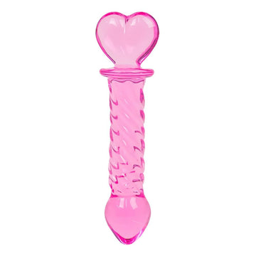 Mon Consolador De Vidrio Rosa