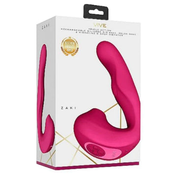 Zaki Air Wave Pulse Wave & G-Spot Vibrator
