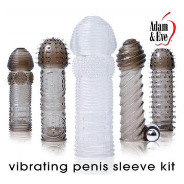 A&E Vibrating Penis Sleeve Kit