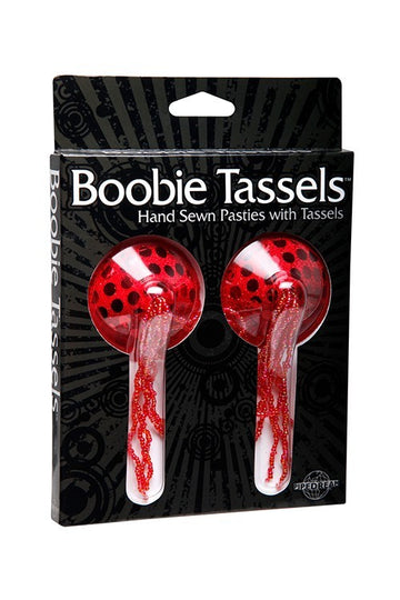 Pezoneras Boobie Tassels Red