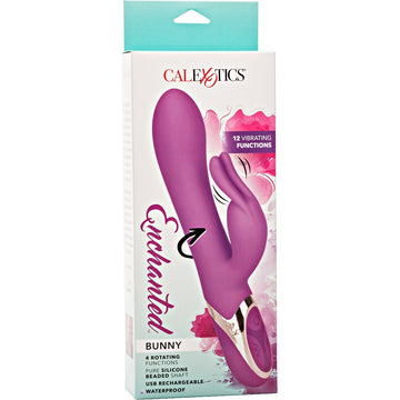 Vibrador Con Estimulados De Clítoris Bunny Enchanted Recargable