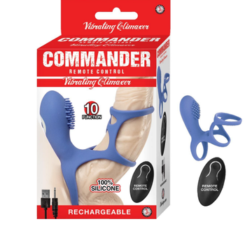 Anillo Vibrador Con Control Remoto Commander