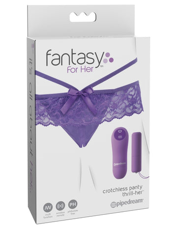 Fantasy For Her Crotchless Panty