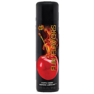 Lubricante Térmico Sabor Cereza Fun Flavors Poppin Cherry 89Ml