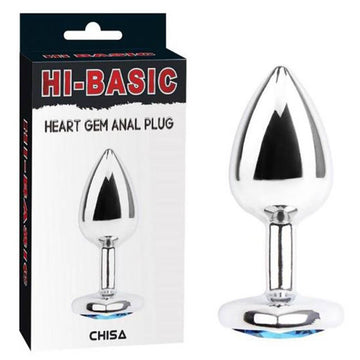 Plug Anal Con Gema Azul