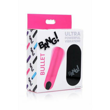 Bala Vibradora Bang! 3" Tamaño De Bolsillo Pink