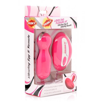 Ladies Duo Pleasure Kit Vibrating Egg