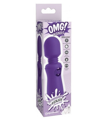 Mini Wanachi Omg! Wands Enjoy Rechargeable Morado