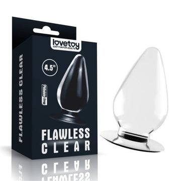 Plug Anal Flawless Clear 4.5”