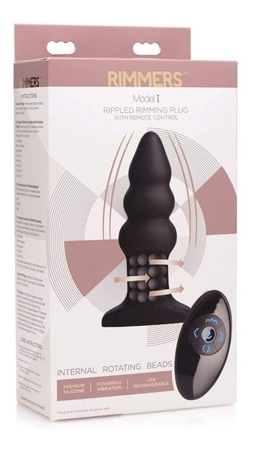 Rippled Rimming Plug