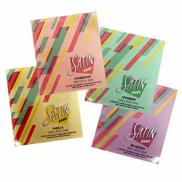 Barreras De Latex Satin Dams One Latex Dam Strawberry