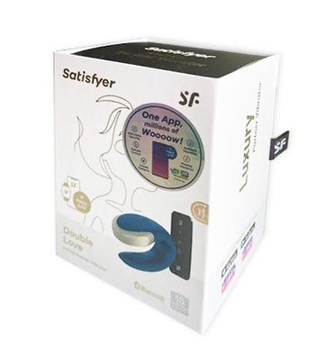 Vibrador De Lujo Para Pareja Double Love Satisfyer