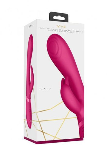 Vibrador De Alta Gama Con Doble Estimulación Vive Cato