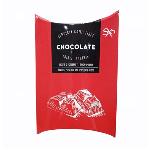 Lencería Comestible Sabor Chocolate