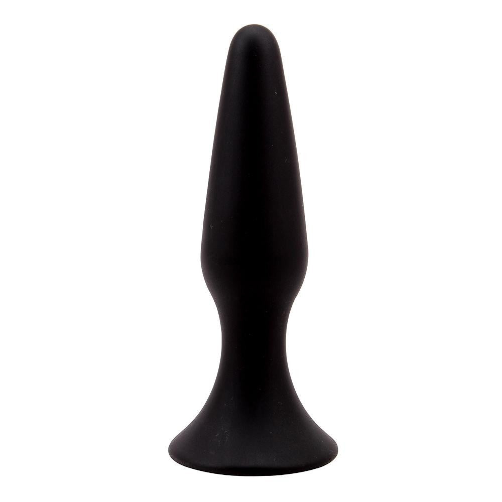 Dilatador Anal De Silicona Black Mont L Plug 4.5"