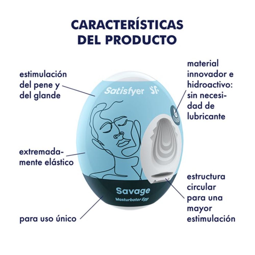 Satisfyer Masturbador Egg Sing