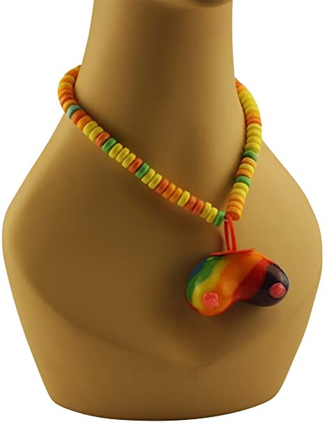 Collar De Dulce Rainbow Boobie