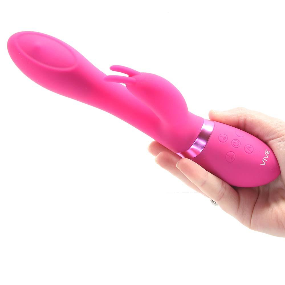 Vibrador Con Estimulador Interno Para Punto G Vive Mira