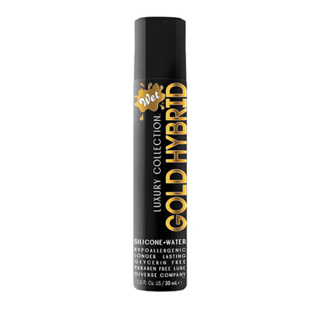 Lubricante Híbrido Wet Gold Hybrid De 30 Ml