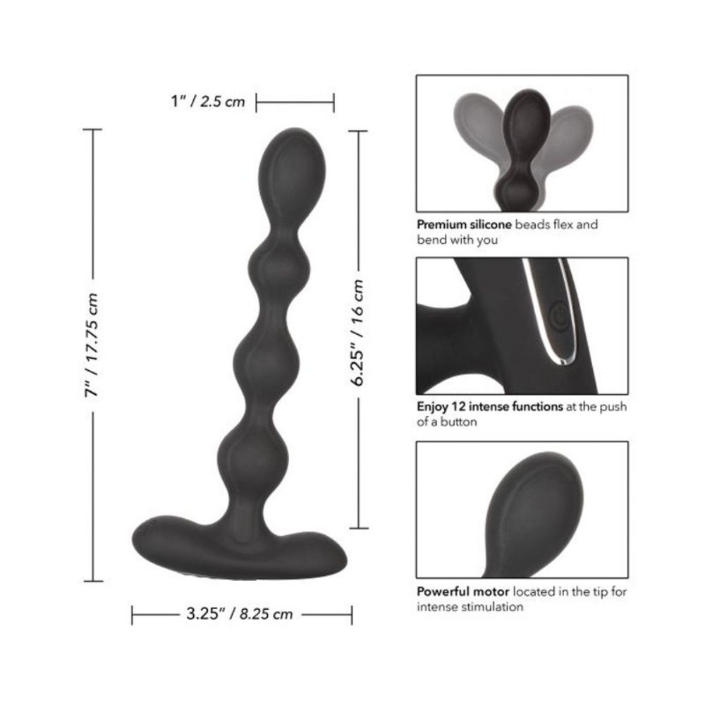 Perlas Eclipse Slender Beads Negro