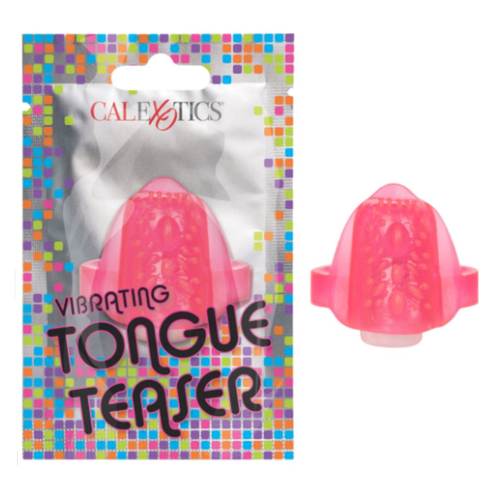Vibrador Tongue Teaser Rosa Para La Lengua