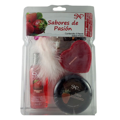 Kit Sabores De Pasión Fresa