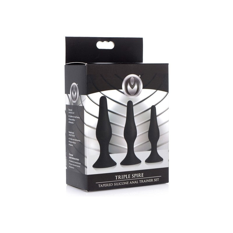 Kit De Plugs Anales Triple Spire Anal Trainer