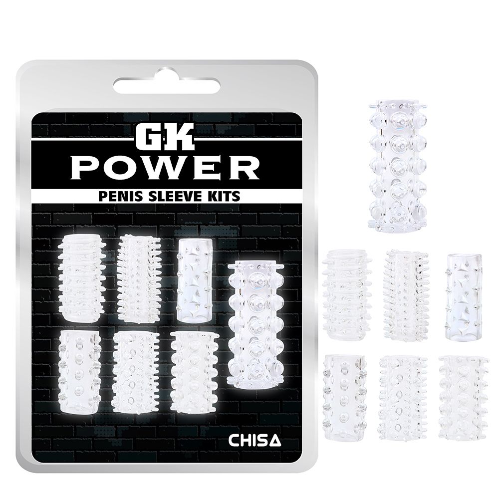 Penis Sleeve Kits Clear