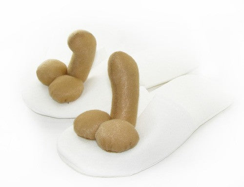 Pantuflas Con Adorno De Pene