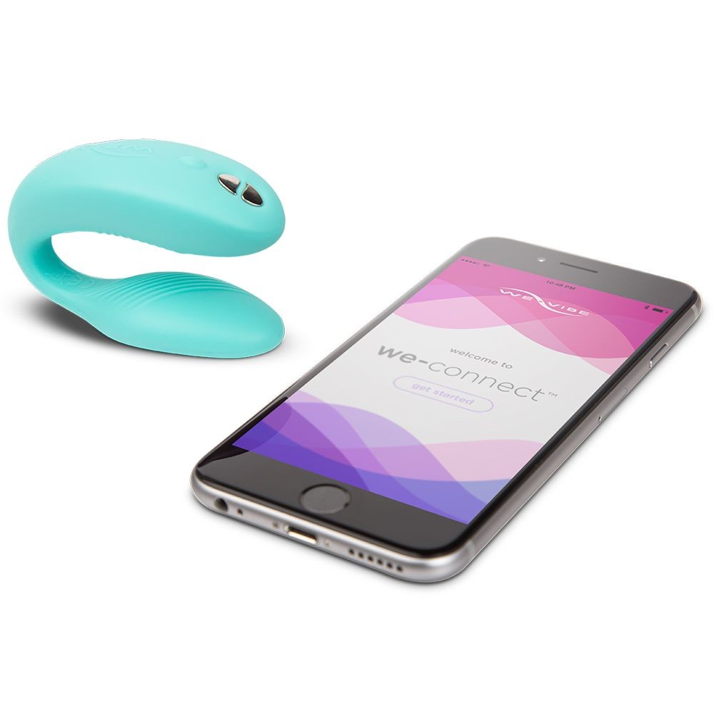 Vibrador Para Parejas We-Vibe Sync Aqua Compatible Con Smartphone