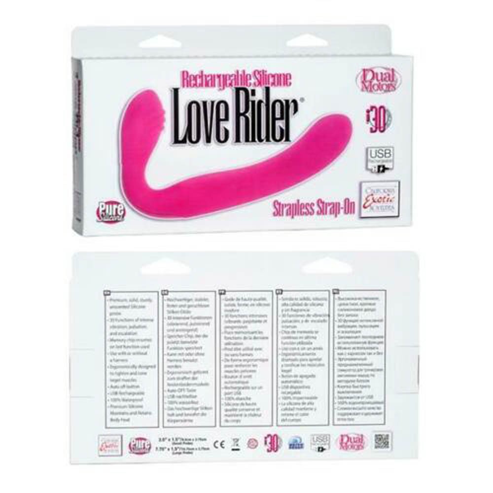 Vibrador Love Rider Recargable De Silicona