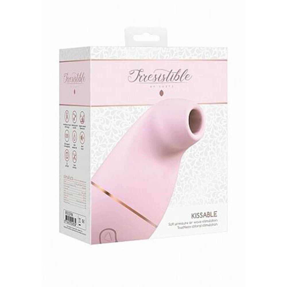Succionador De Clitoris Irresistible Kissable Pink