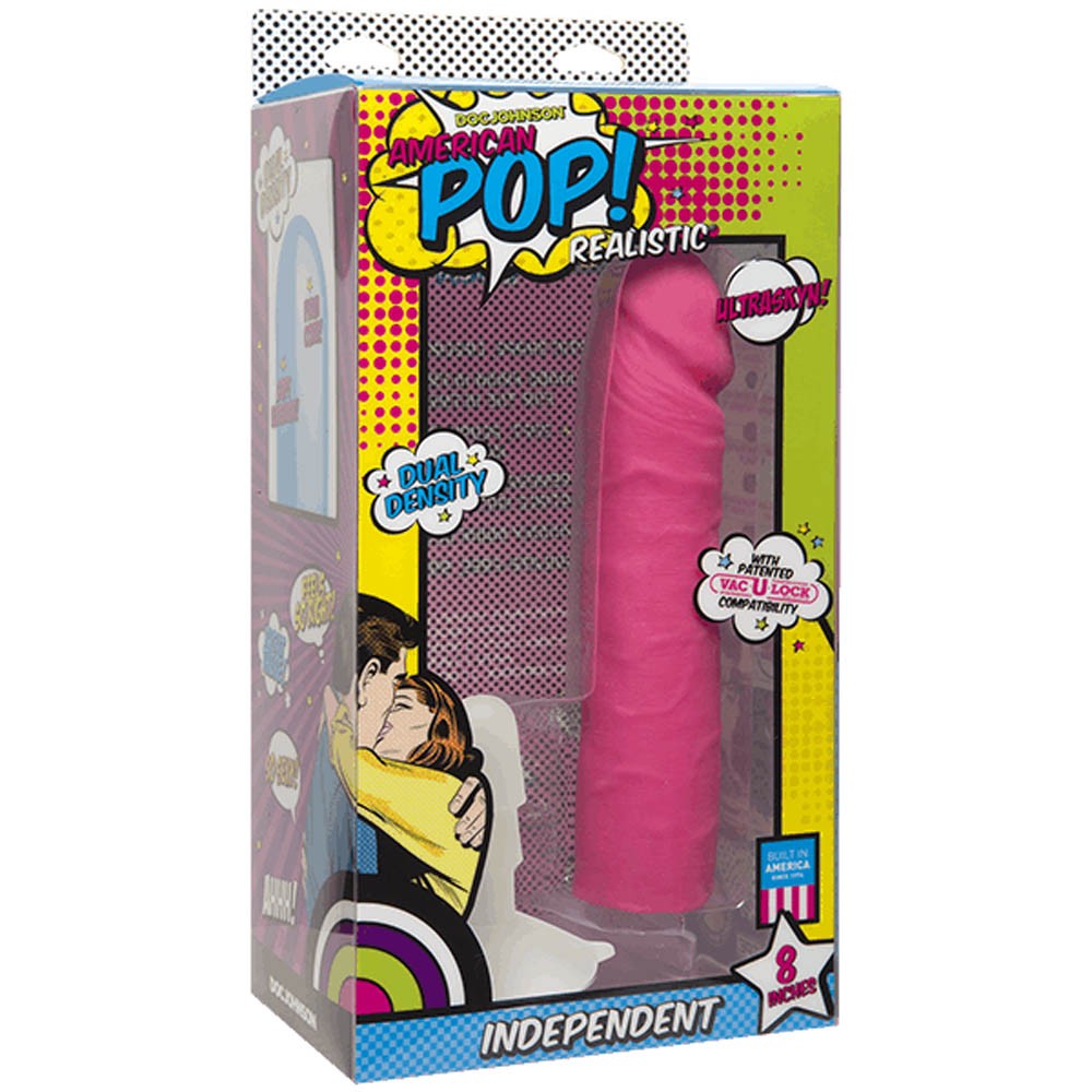 Vibrador American Pop! Independent Ultra Skyn 8"
