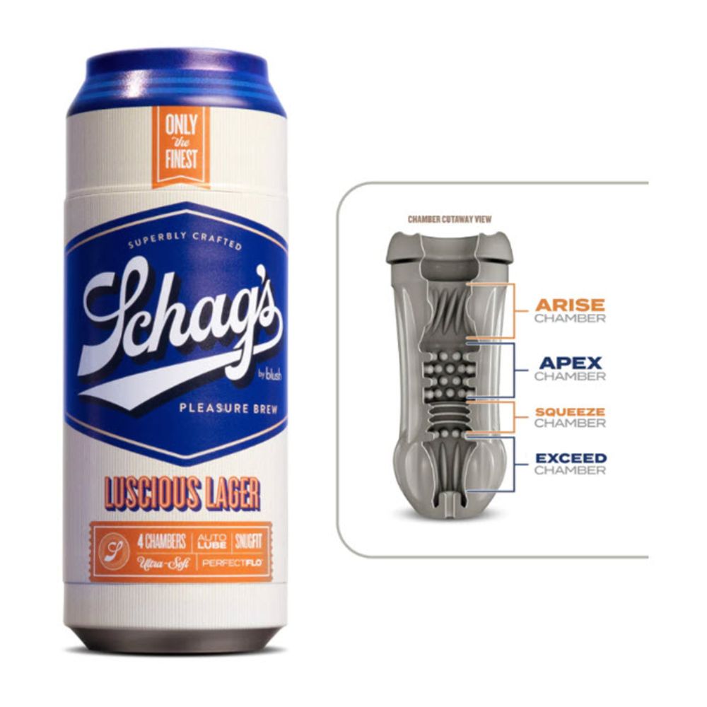 Masturbador Discreto Luscious Larger Frosted