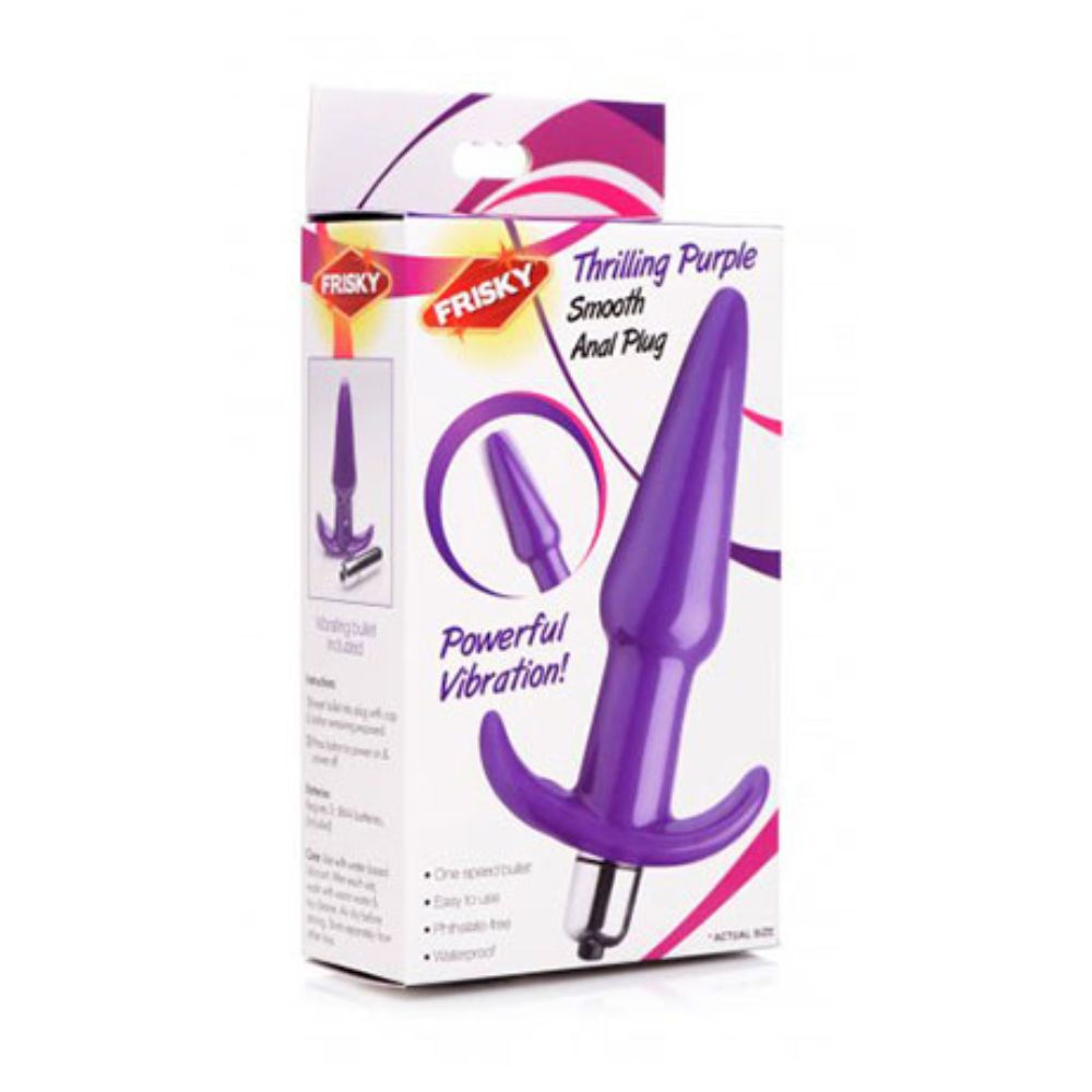 Plug Vibrante Fr Butt-Purpura